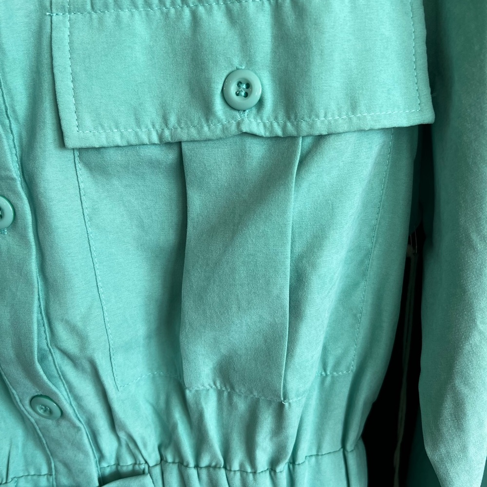 🆕 💚 NWT LUMIERE Stunning Mint Green Romper | Size Small - Picture 11 of 11